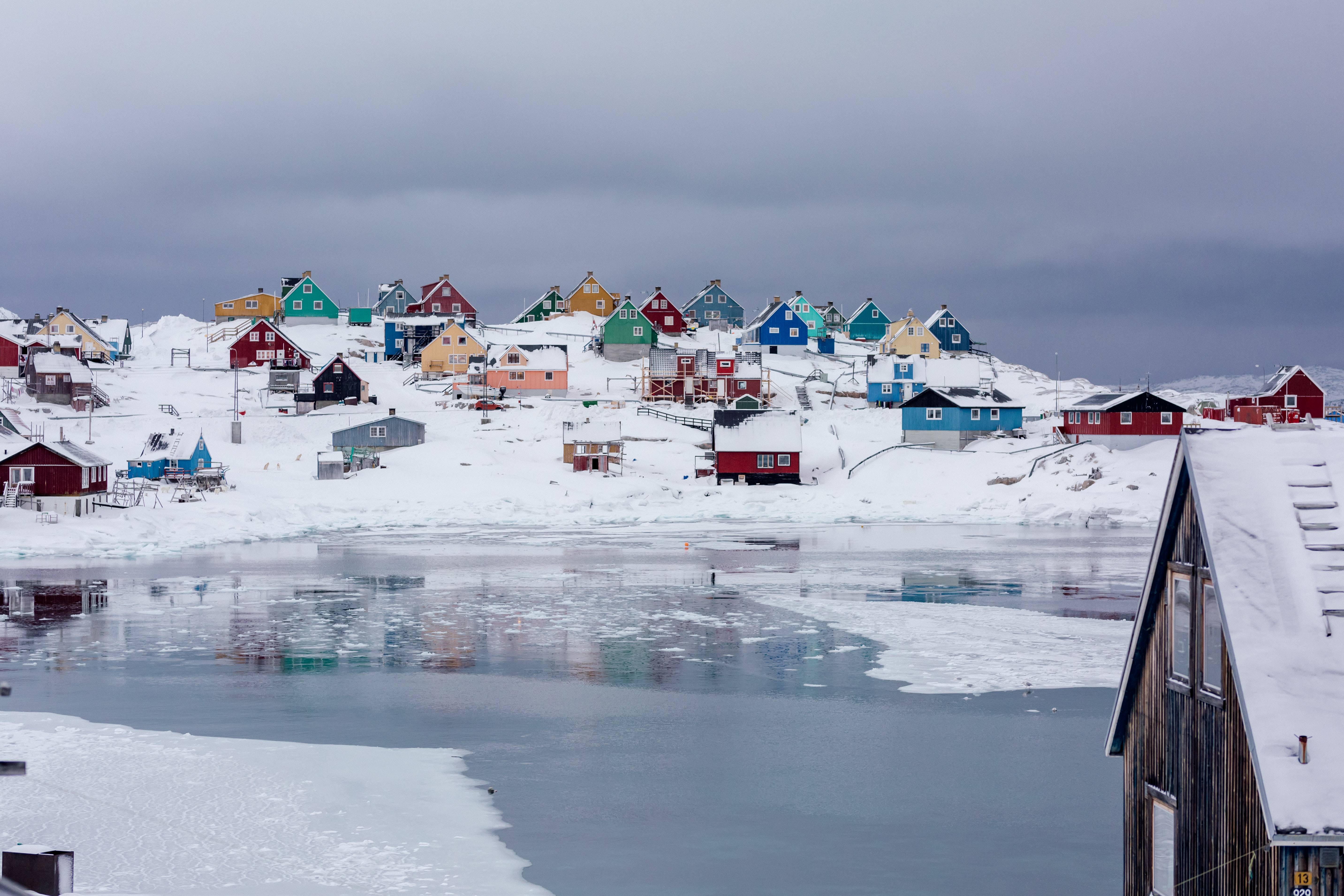 Town of Aasiaat (Greenland) - Arctic Opportunity Explorers